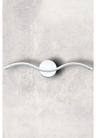 Wave Modern Tasarım Beyaz Renk Gün Işığı Ledli Banyo - Mutfak... Beyaz
