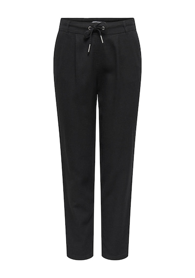 Only Onlcaro-poptrash Easy Linen Kadın Pantolon 15278710 Siyah