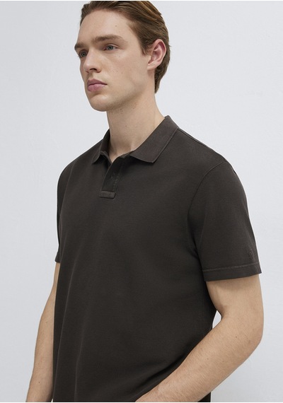 Mavi - Kahverengi Polo Tişört 0613311-70219