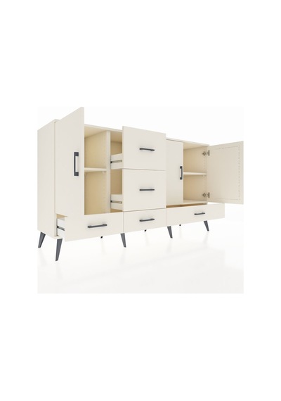 Hyperion Konsol 4 Raflı 5 Çekmeceli 3 Kapaklı 176x44x99 Aytaşı-aytaşı Aytası - Aytası Hyperion Konsol 4 Raflı 5 Çekmeceli 3 Kapaklı 176x44x99 Aytaşı-aytaşı Aytası - Aytası