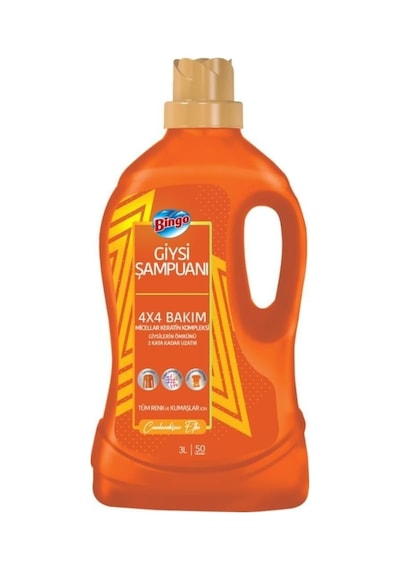 Giysi Şampuanı Canlandırıcı Etki 4 L 0.75 LT - 2.5 LT - 12 KG