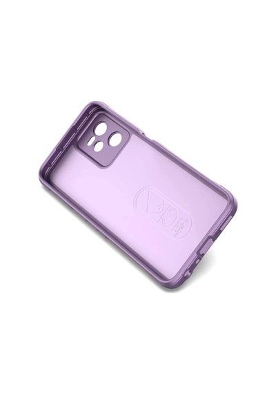 Gld-spt- Newface Realme C35 Kılıf Optimum Silikon - Mor