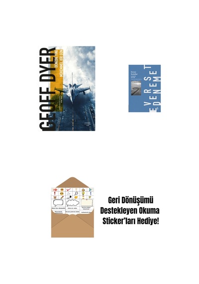 Denizde Yine Mükemmel Bir Gün + Beyaz Kumlar + Okuma Sticker'ları