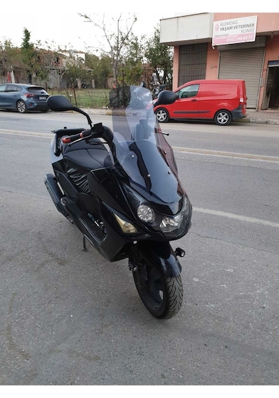 Motocam Daelim S3 Advance Ön Cam 2010-2018 Model 77cm Füme Renkli 4mm