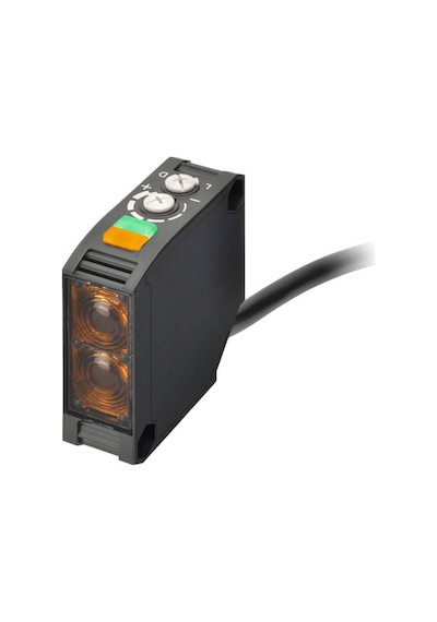 Omron E3jk-rr12 ,kübik/10mt 24v..220vac/dc Kontak-1a1k 4-kablo Reflektör Fotosel