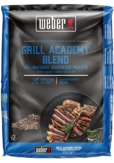 Weber 3401051 %100 Ahşap Pelet - Grıll Academy Blend 8 Kg-231