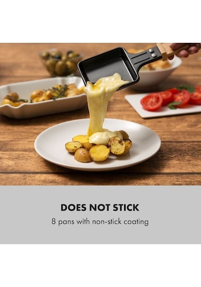 Klarstein Tournedo Raclette Grill Taş Izgara ve Barbekü