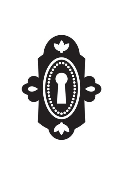 Miyrem Autosticker^ Tarihi Kilit Göbeği Oto-motor-laptop-duvar-dekor Tip 1 10 X 13 Cm