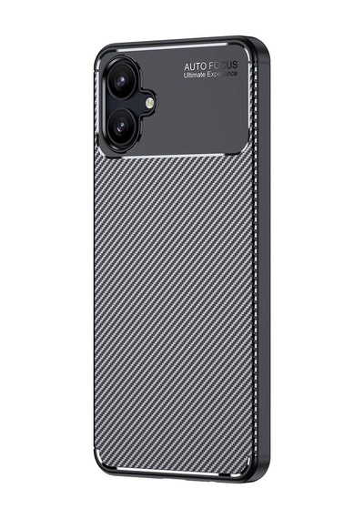 Zore Galaxy A06 Kılıf Ogaa Negro Silikon Kapak - Siyah
