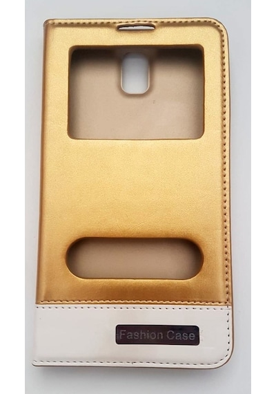 Samsung Uyumlu Note3 Kapakli Magnum Kilif 329543562 - Renkler / Siyah