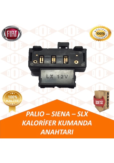 Palıo - Sıena - Slx Kalorifer Kumanda Anahtarı