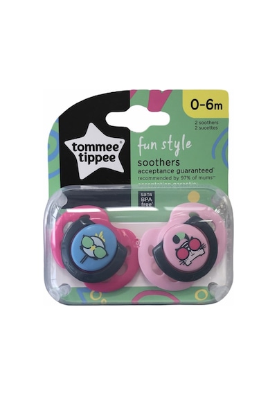 Tommee Tippee Fun Emzik 2li 0-6 Ay Pembe-5504 Pembe