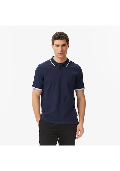 Nautica Regular Fit Polo Yaka Erkek T-shirt K65354t Lacivert
