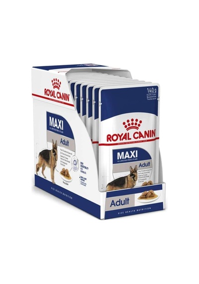 Maxi Adult Gravy Yetişkin Köpek Yaş Maması 140 Gr X 10 Adet