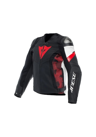 Dainese Avro 5 Deri Mont Beyaz - Kırmızı - Siyah