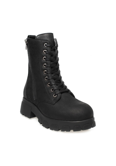 Forelli 28368z Rozwest Casual Siyah Kadın Bot Siyah