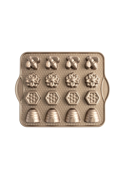 Nordicware Meşgul Arılar Mini Kek Kalıbı Renkli