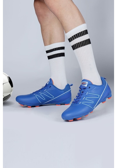 Jump 28524 Mavi Çim Halı Saha Krampon Futbol Ayakkabısı