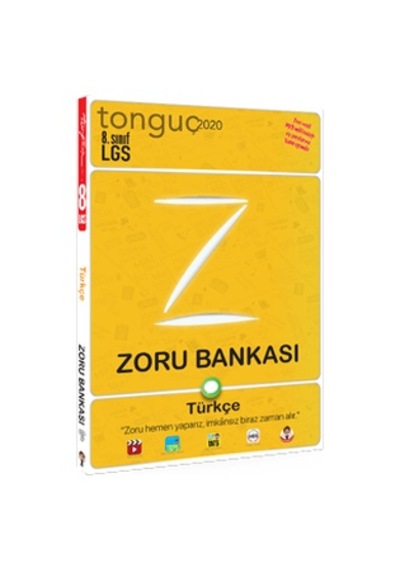Tonguç Yayınları 8. Sınıf Türkçe Zoru Bankası / Lgs