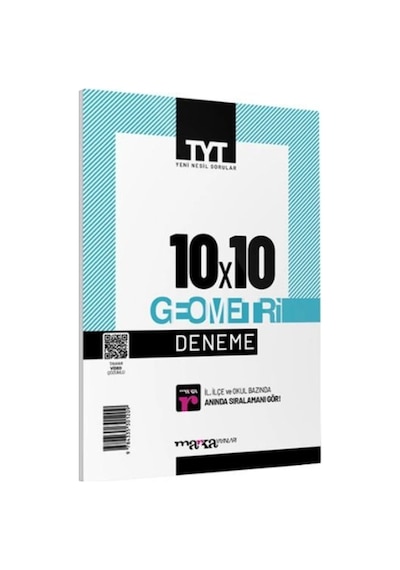 TYT Geometri 10x10 Deneme -  Marka Yayınları