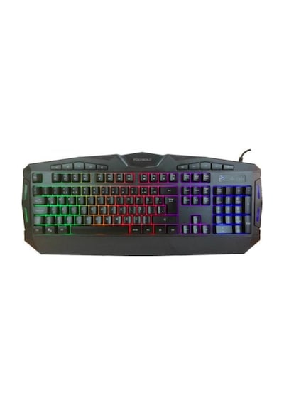 Polygold PG-9901 Usb Kablolu Led Işıklı Multimedya Gaming Q Klavye
