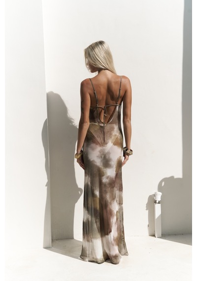 Mai Collection Mai Studios Co. Chomhan Askılı Degaje Yeşil Uzun Elbise Yeşil Mai Collection Mai Studios Co. Chomhan Askılı Degaje Yeşil Uzun Elbise Yeşil