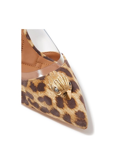 Kurt Geiger Belgravia Vinyl Kartal 85 Topuklu Ayakkabı - Kahverengi