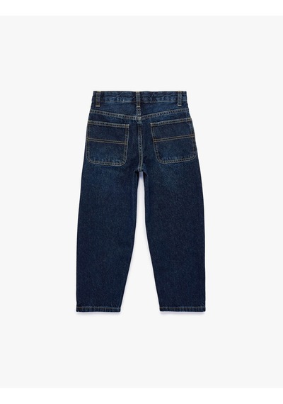Koton 26yy59003140 Koyu İndigo Erkek Çocuk Jean Pantolon 6skb40047td Koyu İndigo