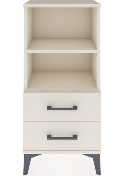 Arges Komodin 2 Raflı 2 Çekmeceli 44x30x96 Aytaşı-aytaşı Aytaşı