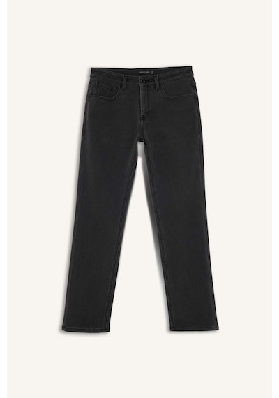 Defacto Diago Comfort Fit Yüksek Bel Geniş Paça Düz Paça Jean Pantolon F6132ax25wnnm36 Antrasit-nm36