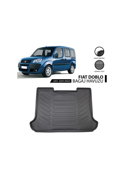 Fıat Doblo 2001-2009 3D Bagaj Havuzu (469608953)