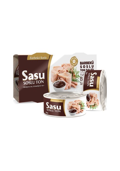 Sasu Barbekü Soslu Ton Balığı Bütün Dilim 2 x 160 G