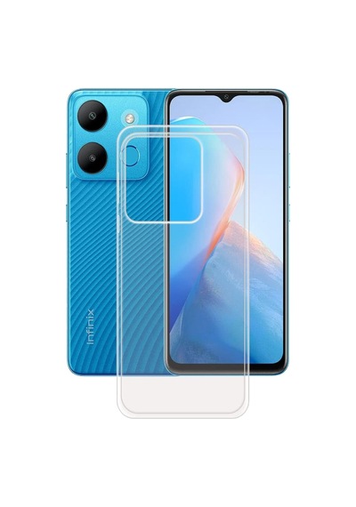 Tecno Uyumlu Spark Go 2023 Kapak 1mm Süper Silikon Şeffaf Kılıf