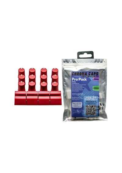 Chroma Caps Pro Pack Red