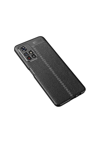 Xiaomi Poco M4 Pro 5G Kılıf Zore Niss Deri Desenli Silikon Kılıf