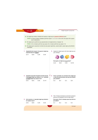 Motivasyon 8. Sınıf Matematik Soru Bankası