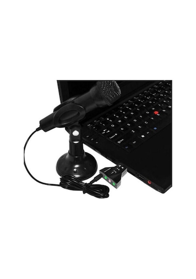 Usb Ses Karti 7+1 Virtual 3D Kablosuz Win7 Win8 Win10 Usb Audio Çevirici
