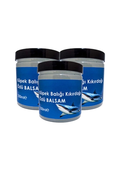 Süper Köpek Balığı Kıkırdağı Özlü Balsam Rahatlatma Kremi 3x250 Ml