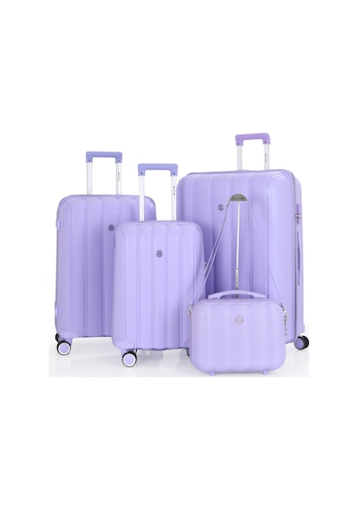 Mçs Polipropilen 4lü Valiz Seti V305 S21yy1000080-set 00025 Lila