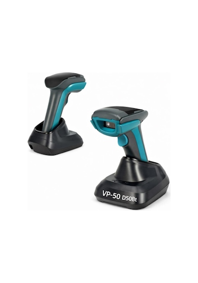 Vp-50 D50bt 2d Wireless Bluetooth El Tipi Barkod Okuyucu