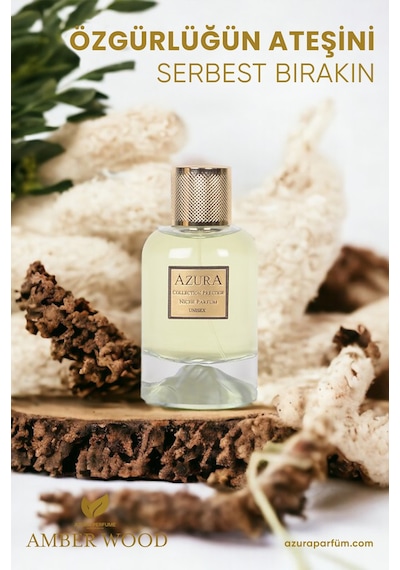 Azura Prestige Niche Amber Wood Unisex Parfüm EDP 100 ML