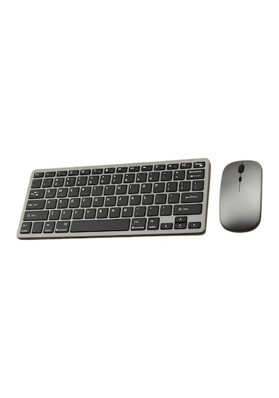 Coofbe Premium 2.4g Kablosuz Bluetooth Klavye Mouse Seti Şarj Edilebilir Telefon Tablet Laptop Klavye Seti