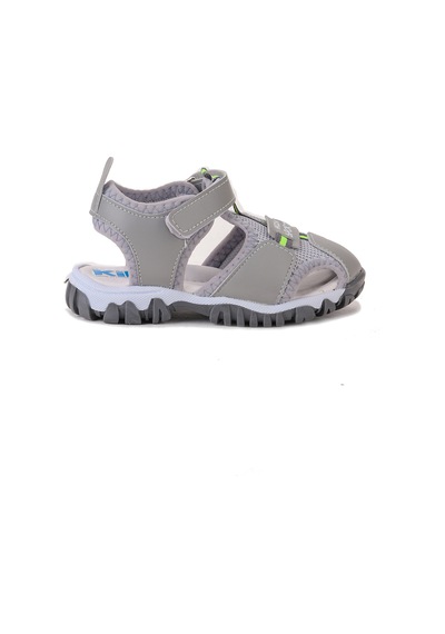 Kiko Kids Erkek Bebek Sandalet Arz 2399 Açık Gri