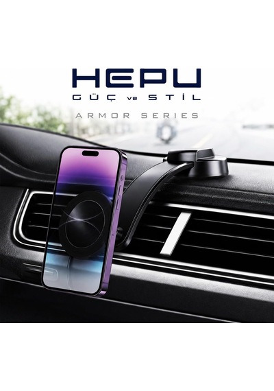 Armor Series Hp-aa06 Güçlü Vakumlu Vantuzlu Ve Manyetik Araç İçi Telefon Tutucu - Mat Siyah Abs Gövdeli Torpido Masaüstü Ve Mutfak Uyumlu Mıknatıslı Telefon Tutacağı Armor Series Hp-aa06 Güçlü Vakumlu Vantuzlu Ve Manyetik Araç İçi Telefon Tutucu - Mat Siyah Abs Gövdeli Torpido Masaüstü Ve Mutfak Uyumlu Mıknatıslı Telefon Tutacağı