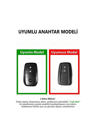 Toyota Corolla Cross Yaris Cross Ch-r Rav4 Hilux Uyumlu Silikon Desenli Anahtar Kılıfı 1 Adet