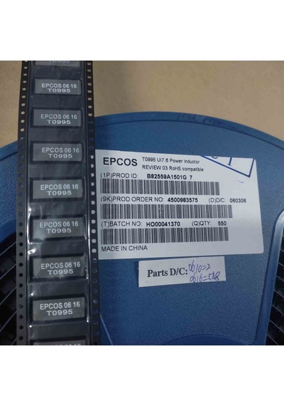 B82559a1501g7 Power Inductor Filitre 6 Adet