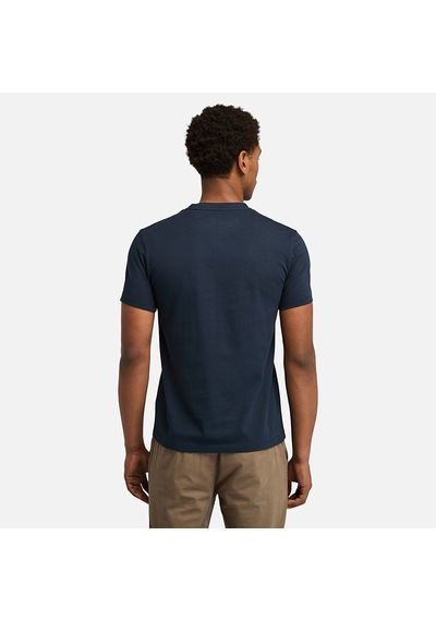 Timberland Dunstan River Short Sleeve Tee Erkek T-shirt-32279 Koyu Mavi