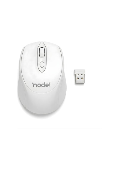 Beyaz Kablosuz Ofis Mouse 2.4g Optik Lens Güç Tasarruf Modlu Tak Çalıştır 10 Metre Menzil Diğer