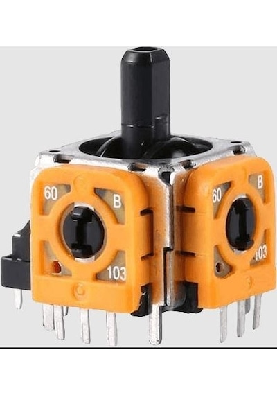 1 Adet Turuncu Analog Motor 10 Kohm Playstation Ve Xb...