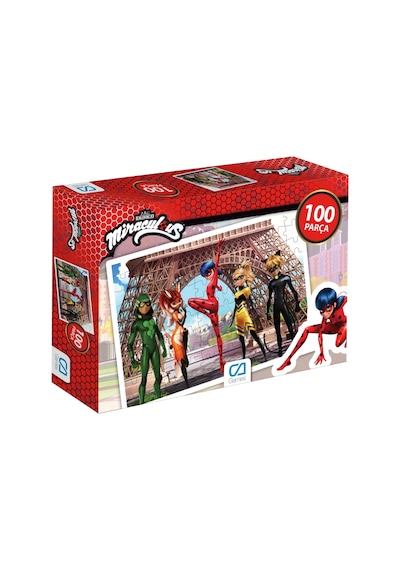 Miraculous 100 Parça Kutulu Puzzle.